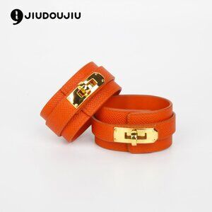 Sexy Buckle Handcuffs Orange